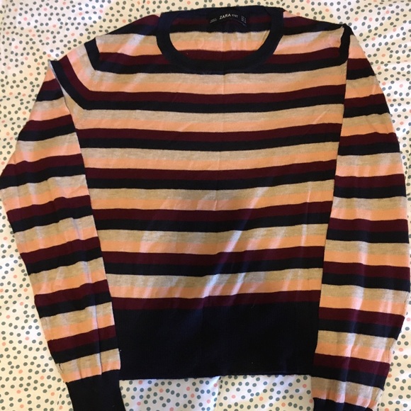 Zara knit long sleeved crop - Picture 2 of 2